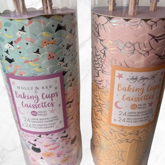 Molly And Rex Baking Cups for Halloween - Picture 2 of 4